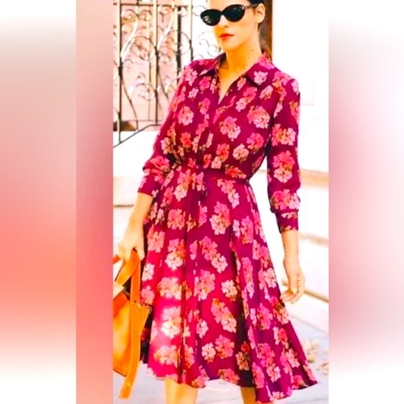 Nanette Lepore, floral print dress Size 2 - Picture 1 of 7